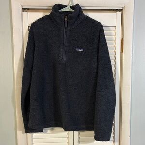 Patagonia Navy Zip Up Fleece Sweater